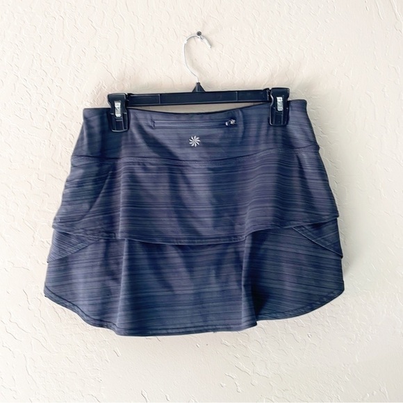 Athleta Charcoal Swagger Layered Athletic‎ Skort - Picture 5 of 12